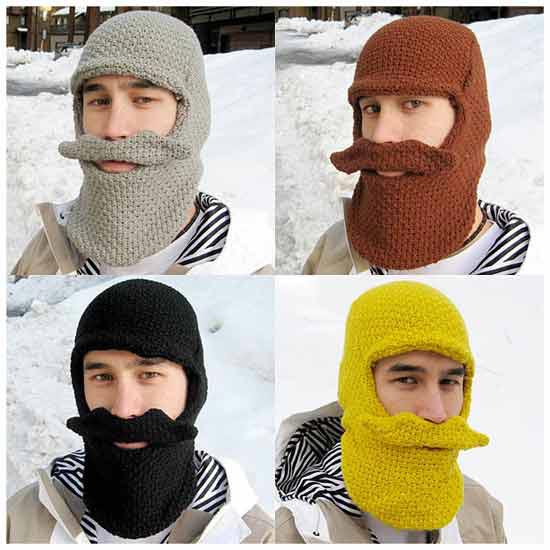 подарункова ідея: Шапка з бородою і вусами