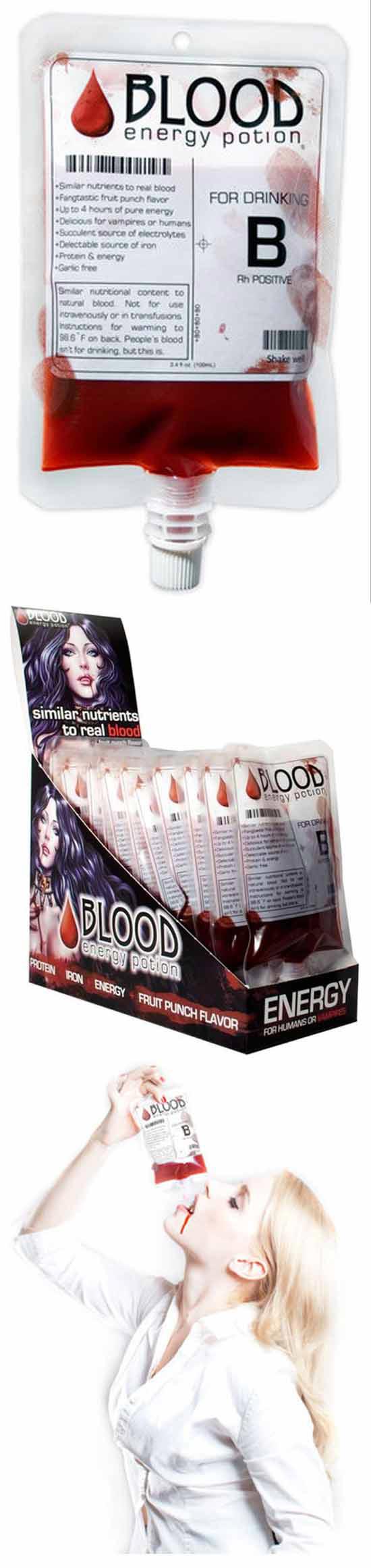 Кров'яний енергетик для вампірів