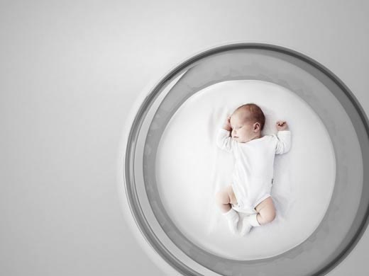 Інноваційна колиска для новонароджених Bubble Baby