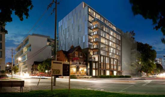 У Торонто (Канада) з'явився незвичайний багатоквартирний будинок, легко змінює планування. 