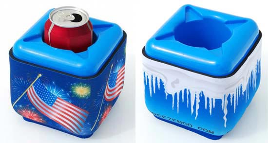Американець з Дженсен Біч по імені Джордж Вуд (George Wood) винайшов компактний охолоджувач для напоїв Freeze 'N' Go. 
