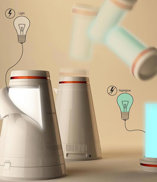 Ще одне відоме винахід Чой - це енергозберігаюча лампа під назвою SecretLamp з незвичайним футуристичним дизайном. 