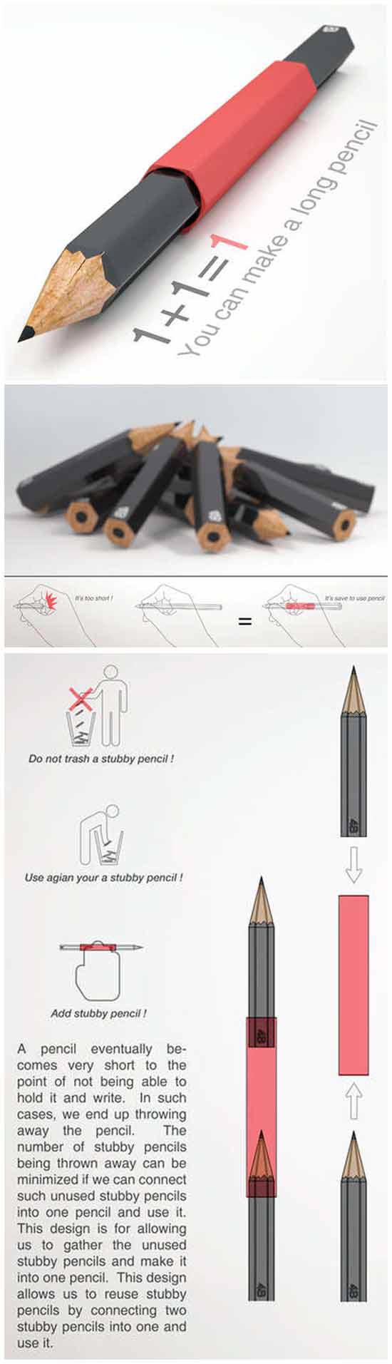 Дивні ідеї бізнесу: Подовжувач для олівців