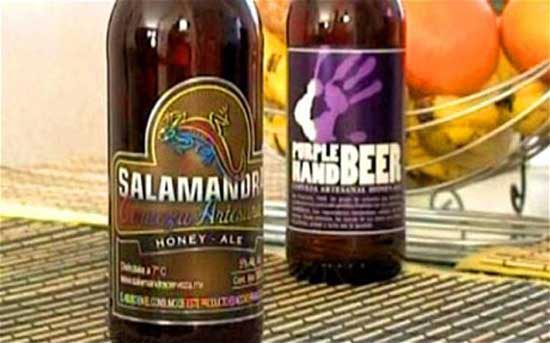 Невелика пивоварня Minerva з Мексики вивела на ринок новий пивний бренд Salamandra і Purple Hand, який позиціонується як пиво для гомосексуалістів.