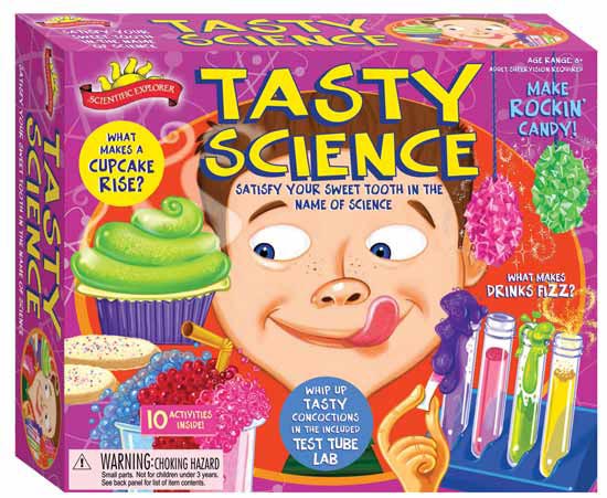 Компанія Scientific Explorer (Науковий оглядач) придумала для юних цікавих варвар їстівний ігровий набір.
