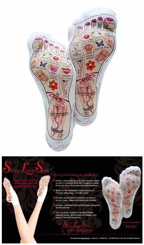 Оригінальна ідея подарунка для закоханих: сексуальні шкарпетки Sexy Love Socks