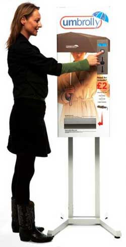 Ідея бізнесу в ритейлі: вендінговий автомат з продажу парасольок