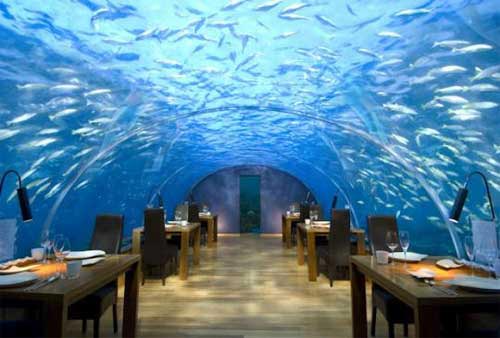 Цікава ідея бізнесу: підводні ресторани