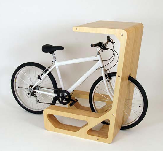 Архітектурна компанія STORE MUU розробила меблі для велосипедистів. 