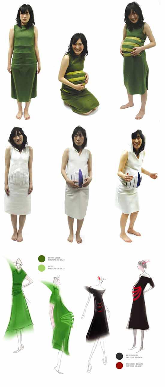 Модна ідея: Сукні з секретом для вагітних