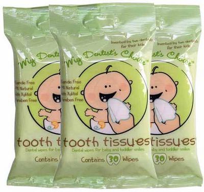 Серветки по догляду за дитячими зубами