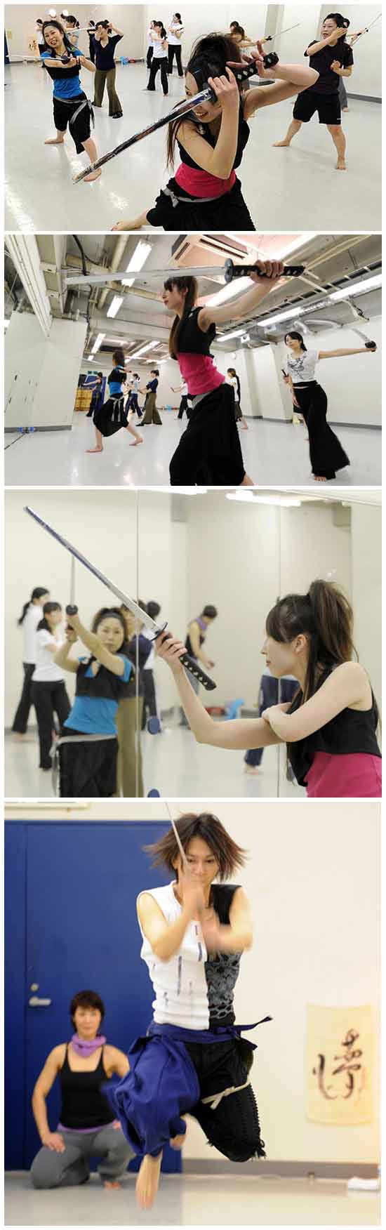 Танці з мечем або аеробіка по-японськи
